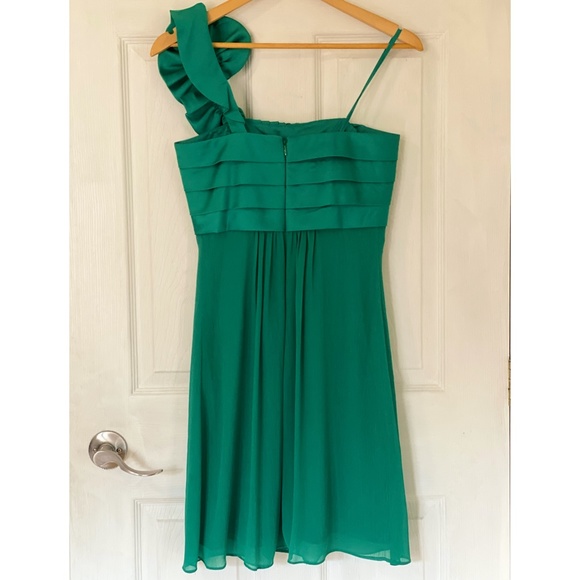 BCBGMAXAZRIA/MAX and CLEO one-shoulder mini dress - Picture 3 of 4